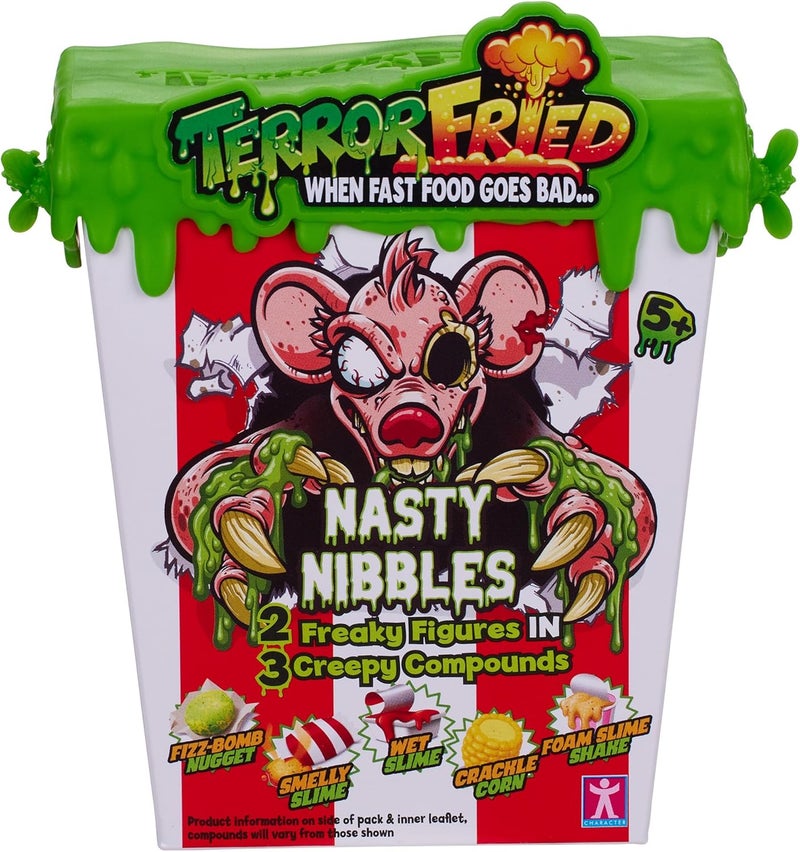 Terror Fried 08091 Nasty Nibbles, Gross collectables with Slime, Boys Aged 4-10, Multiple Compound Play, Multicolour - Image 1
